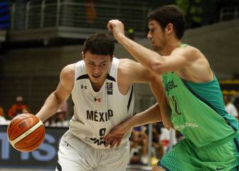 México aplasta a Brasil en la Copa América de básquetbol