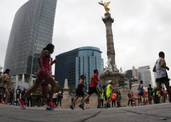 Las mejores imágenes del Maratón de la Ciudad de México