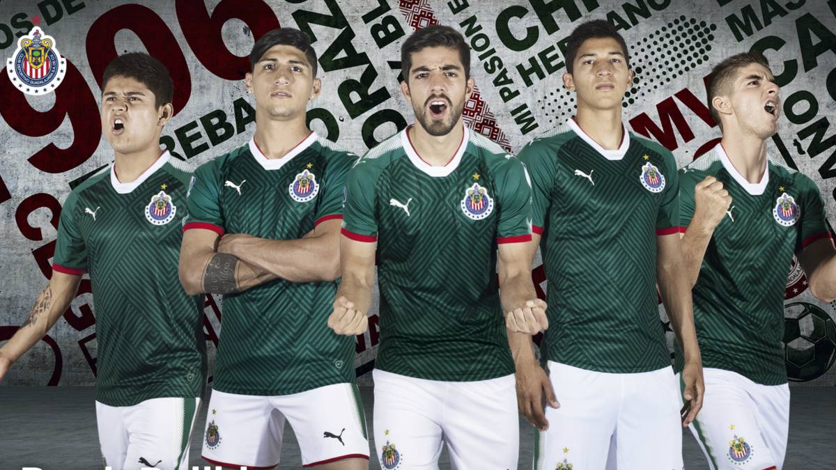 Chivas presenta nueva playera verde para el Apertura 2017 