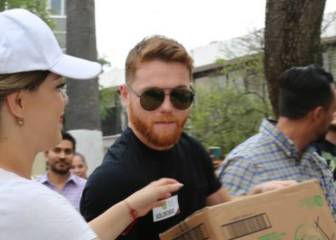 'Canelo' se une al apoyo a los damnificados por terremoto