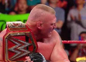 Brock Lesnar demuestra su poderío y retiene el Campeonato