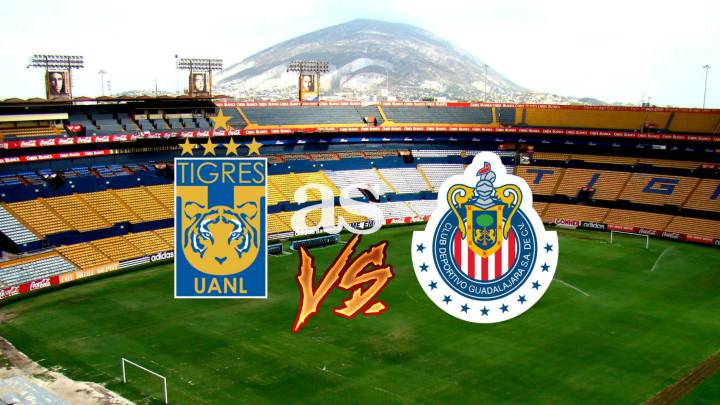 Tigres vs Chivas en vivo online: Liga MX, jornada 12