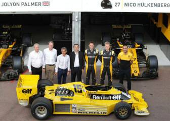 Renault celebró su 40 aniversario en Fórmula 1