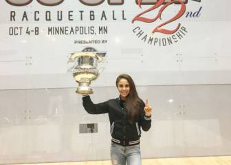 Paola Longoria dedica título del US Open 2017 a México