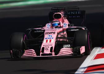 Checo Pérez, octavo en las segundas prácticas en México