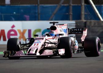 No fue un gran día para Checo y sí una gran pole de Vettel