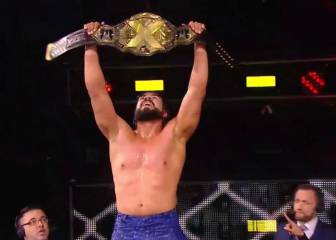 “Cien” Almas sorprende y consigue el título de NXT
