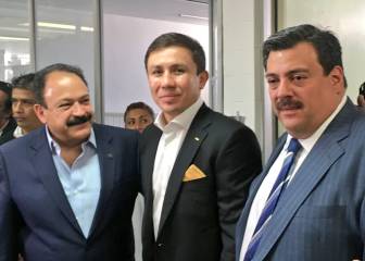 Gennady Golovkin visita a niños en hospital pediátrico de CDMX
