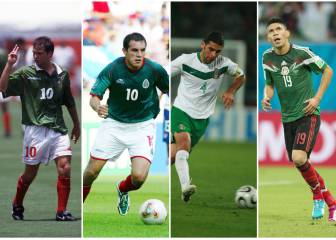 Así han sido los grupos de México en Mundiales