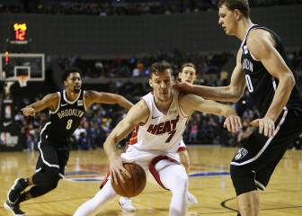 Goran Dragic y Tyler Johnson quemaron a los Nets