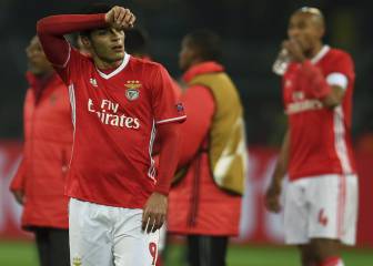 Raúl Jiménez borrado del Benfica en el 2017