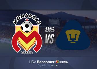 Monarcas Morelia vs Pumas (1-2): Resumen del partido y goles