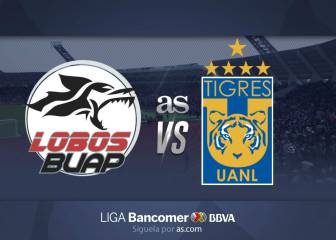Lobos BUAP vs Tigres (0-0): Resumen del partido
