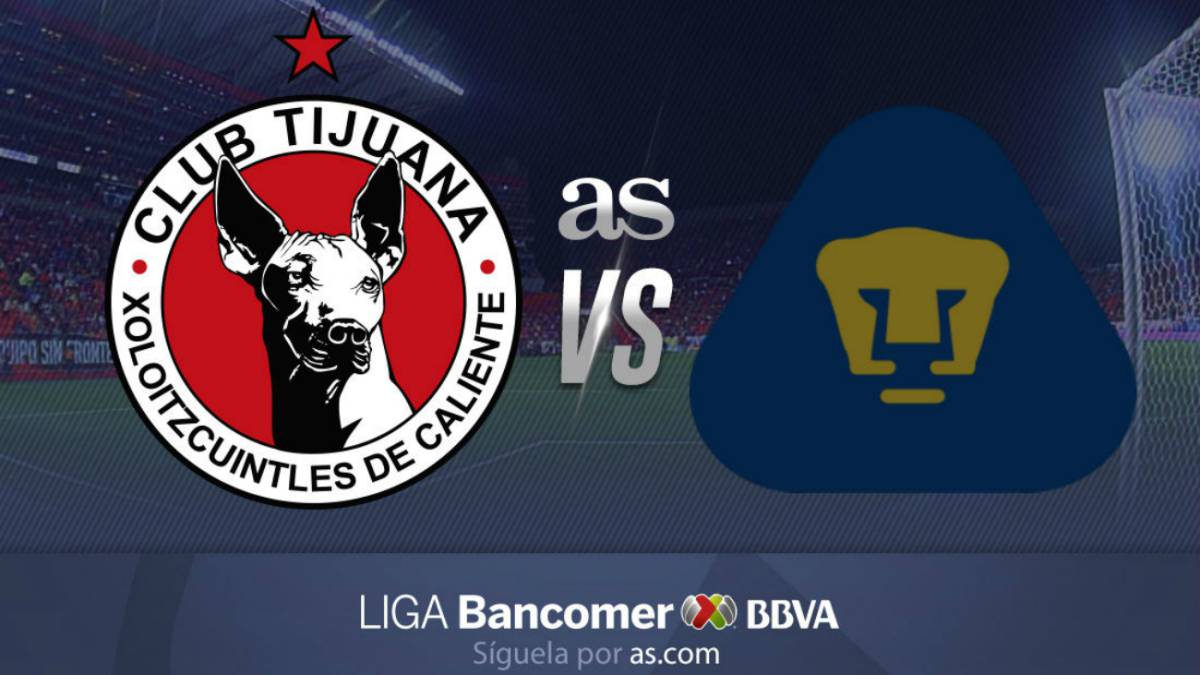 Xolos de Tijuana vs Pumas (41) Resumen del partido y goles AS México