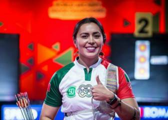 Aída Román se colgó la plata en el Campeonato Mundial de Tiro con Arco Bajo Techo