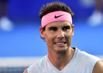 Rafel Nadal se baja del Abierto Mexicano de Tenis por lesión