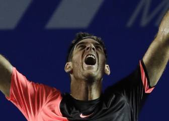 Juan Martín del Potro, dueño del Abierto Mexicano de Tenis