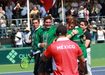 México venció a Perú y podría ascender en Copa Davis