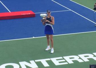 Garbiñe Muguruza se proclama campeona en Monterrey