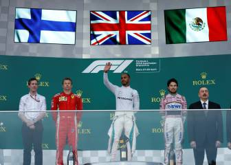 'Checo' Pérez, el mexicano con más podios en la Fórmula 1
