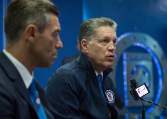 Los rostros en la presentación de Ricardo Peláez en Cruz Azul