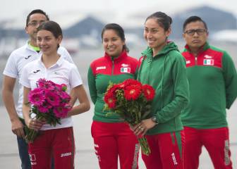 Mariachis reciben a Lupita González; sueña con Tokio 2020