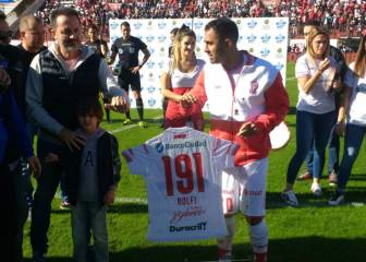 Rolfi Montenegro se despidió del fútbol contra Boca Juniors