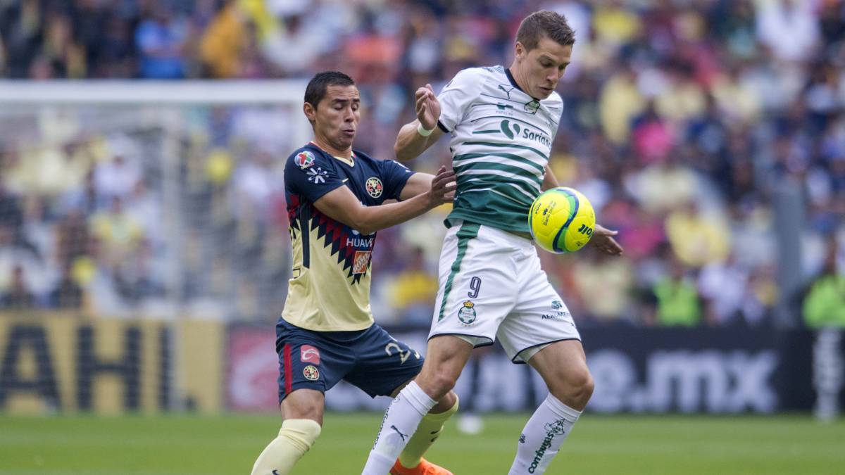 América Santos (22) Resumen del partido y goles AS México