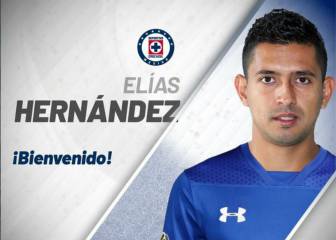 Cruz Azul confirma la compra de Elías Hernández