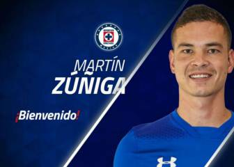 ¡La Máquina no para! Martín Zúñiga llega al Cruz Azul