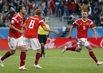 Así se narraron los goles del Rusia vs Egipto del Mundial