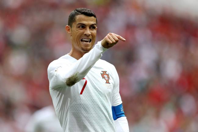 Cristiano Ronaldo, el actual líder de goleo de Rusia 2018
