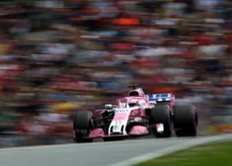 Checo Pérez queda en el lugar 17° en Austria