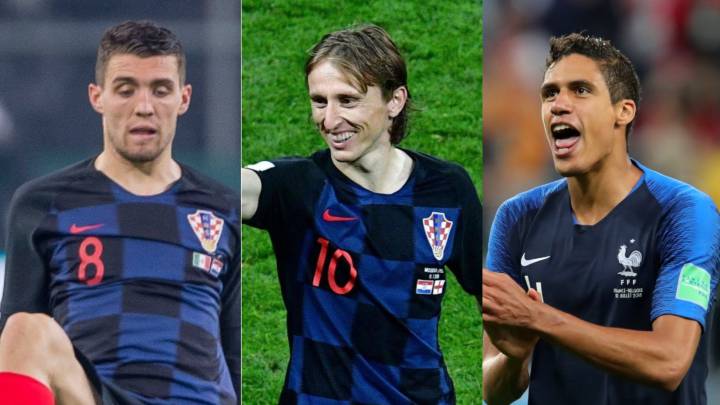 Luka Modric, Mateo Kovacic y Raphael Varane, cerca de ganar