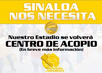 La familia del deporte mexicano se une para ayudar a Sinaloa