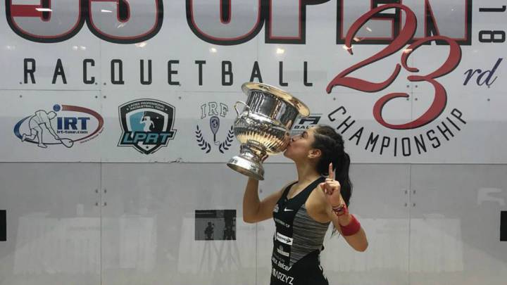 Paola Longoria se mantiene como la reina del US Open