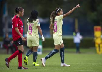 Con doblete de Daniela Espinosa, América Femenil vence a Xolos