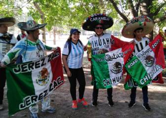 Todo lo que no se vio del partido entre Argentina y México