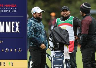 México a 5 golpes de conquistar el Mundial de Golf