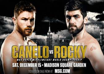 Canelo - Rocky: horario, TV, cartelera y cómo ver online
