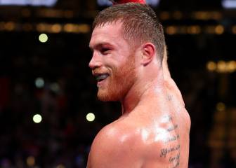 El triunfo del Canelo Álvarez sobre Rocky Fielding en imágenes