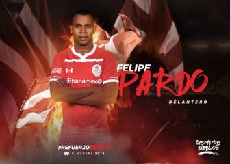 Toluca ficha al colombiano Felipe Pardo