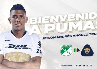Sí llegó refuerzo al Pedregal: Jeison Angulo firmó con Pumas