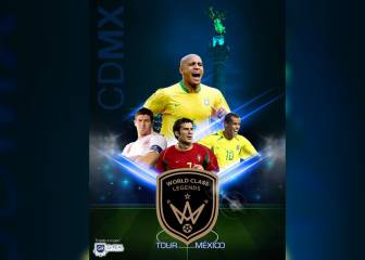 Roberto Carlos, Figo, Kluivert... los astros del World Class Legends