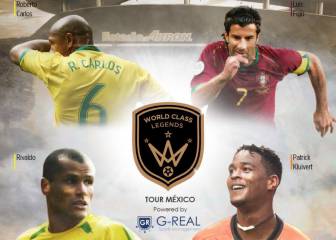 ¡Una constelación! World Class Legends llegaría a México