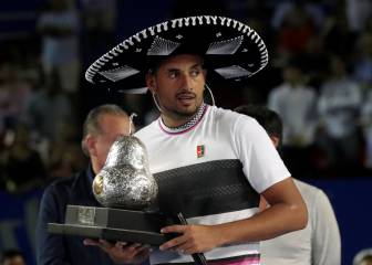Las imágenes del título de Nick Kyrgios en Acapulco