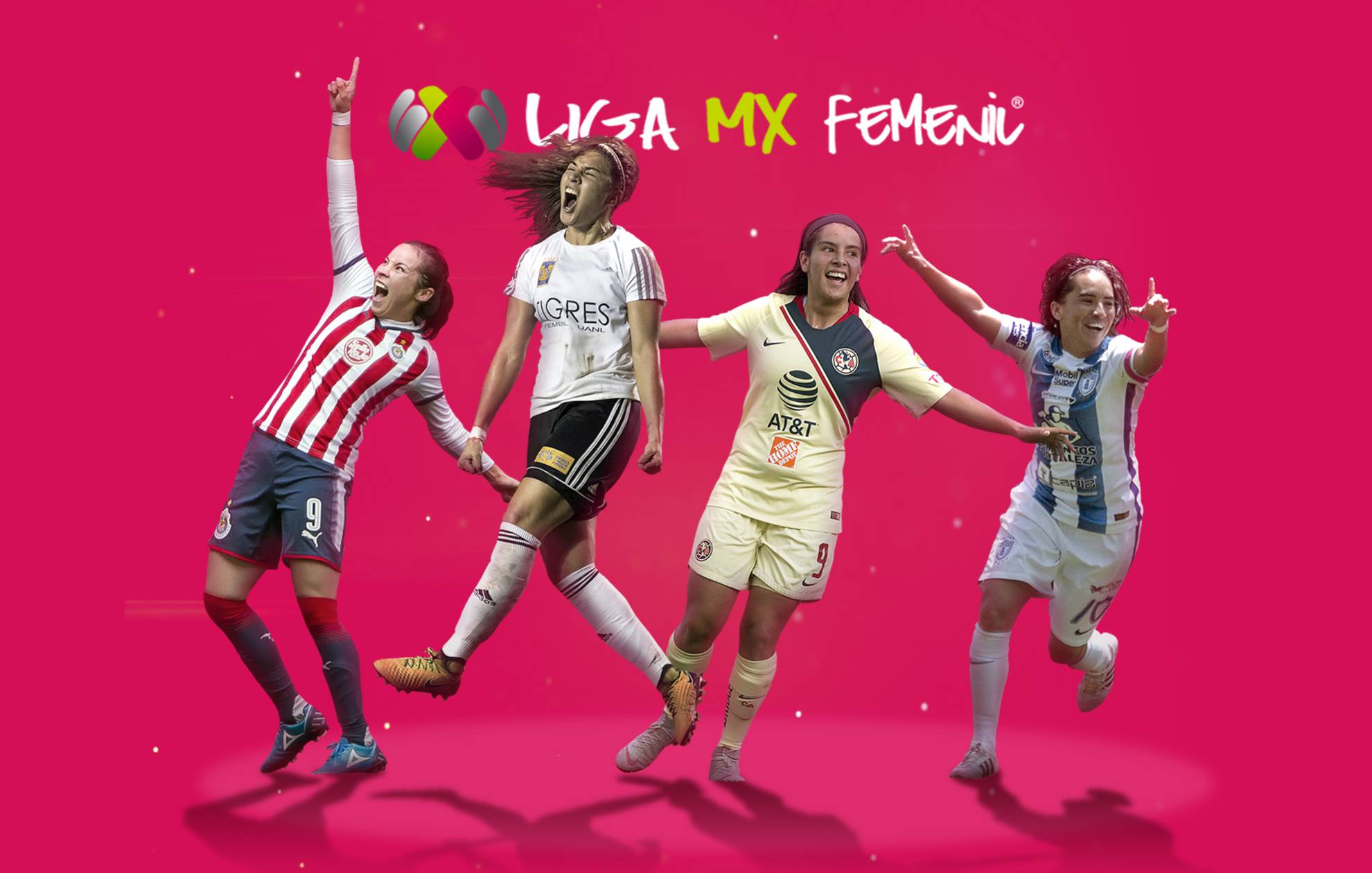 Imagen especial de la Liga MX Femenil.