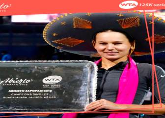 Veronika Kudermétova ganó el Abierto de Zapopan