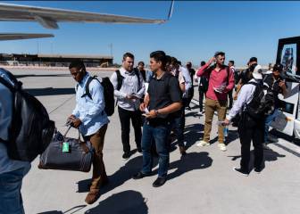 Los San Diego Padres parten rumbo a la CDMX