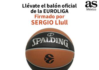 Gánate un balón autografiado por Sergio Llull, cortesía de la Euroliga